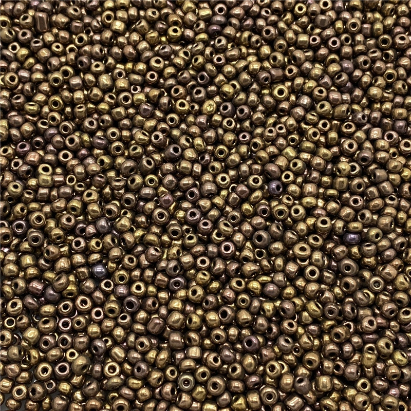 Handmade Glass Seed Beads, 2 mm, 50 g Pack — Mixed Colors for Jewelry & Embroidery