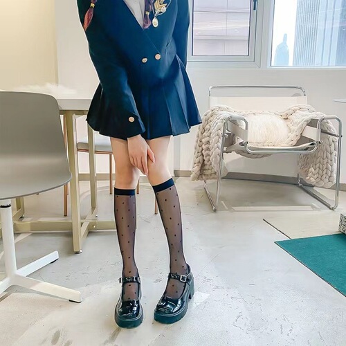 Lolita Love Calf Socks JK Girls Long Knee Socks Lolita Velvet Stockings JK Girls Long Socks