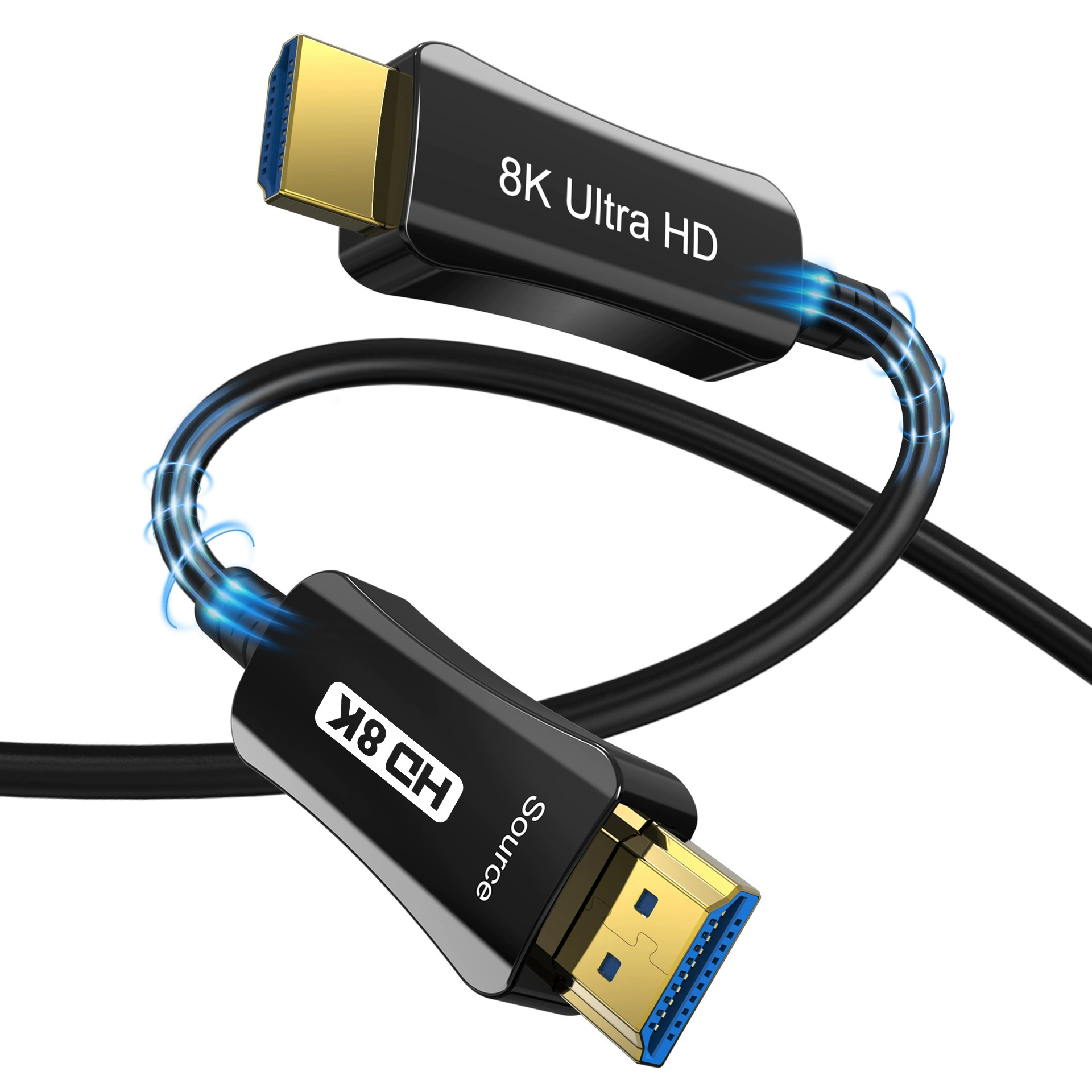 Спот Скорость 8KHDMI Оптоволоконная линия компьютерное соединение с ТВ HD Подключение 2.1 версия Switch видео кабель