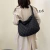 Demi-season one-shoulder bag for leisure, capacious down jacket, shoulder bag