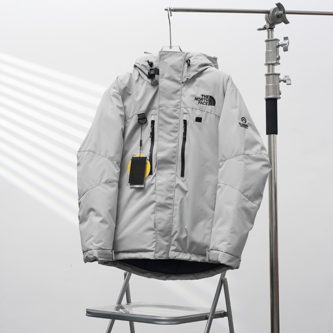 Chaqueta de Plumas con Capucha para Parejas en Poliéster e Relleno de Plumas Impermeable para Turismo