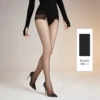 Face mask, black tights
