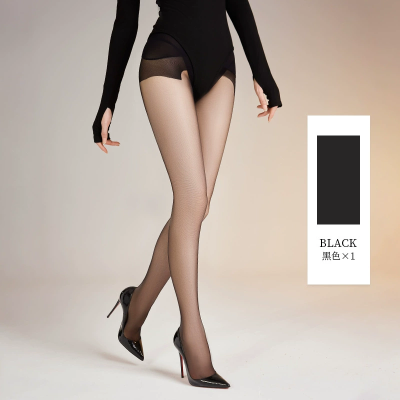 Black sexy ultra thin tights
