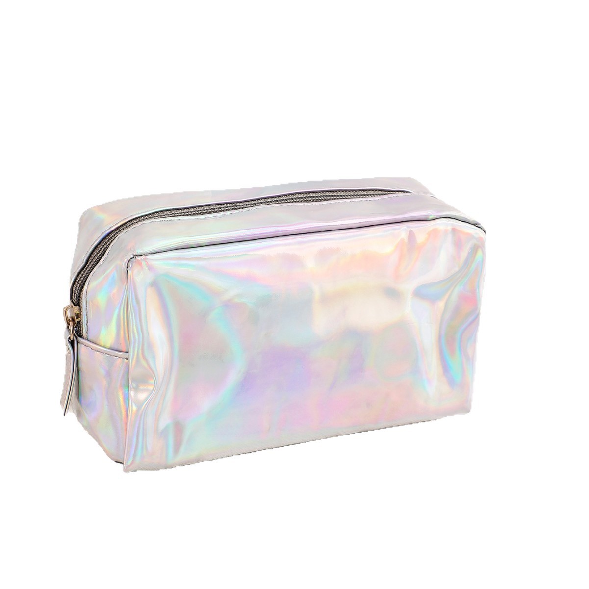 Nuevo bolso de las mujeres de moda todo fósforo monedero colorido láser mini bolso de la jalea transparente