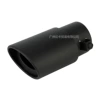 Single tube [Straight] Frosted black