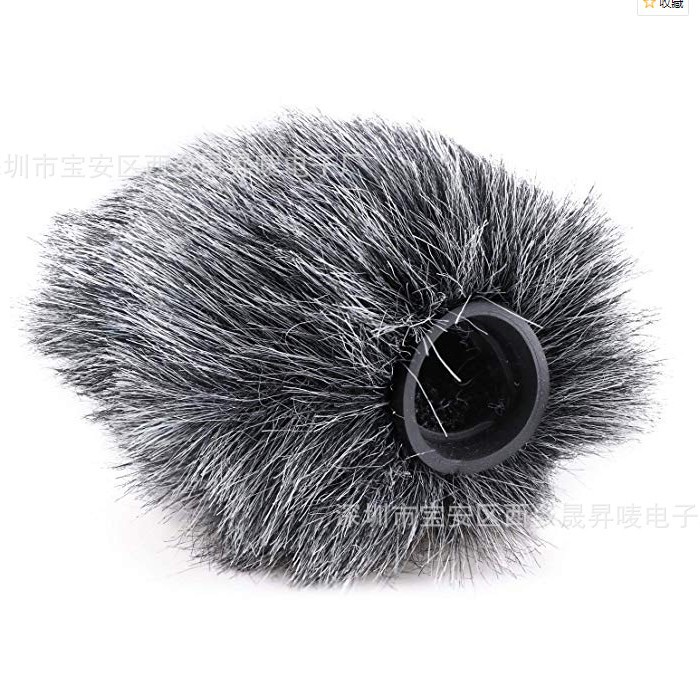 Microphone Windproof Sweater Cover Collar Clip Microphone Mao Mao Sleeve Microphone Mao Sleeve Interview Microphone Mao Sleeve