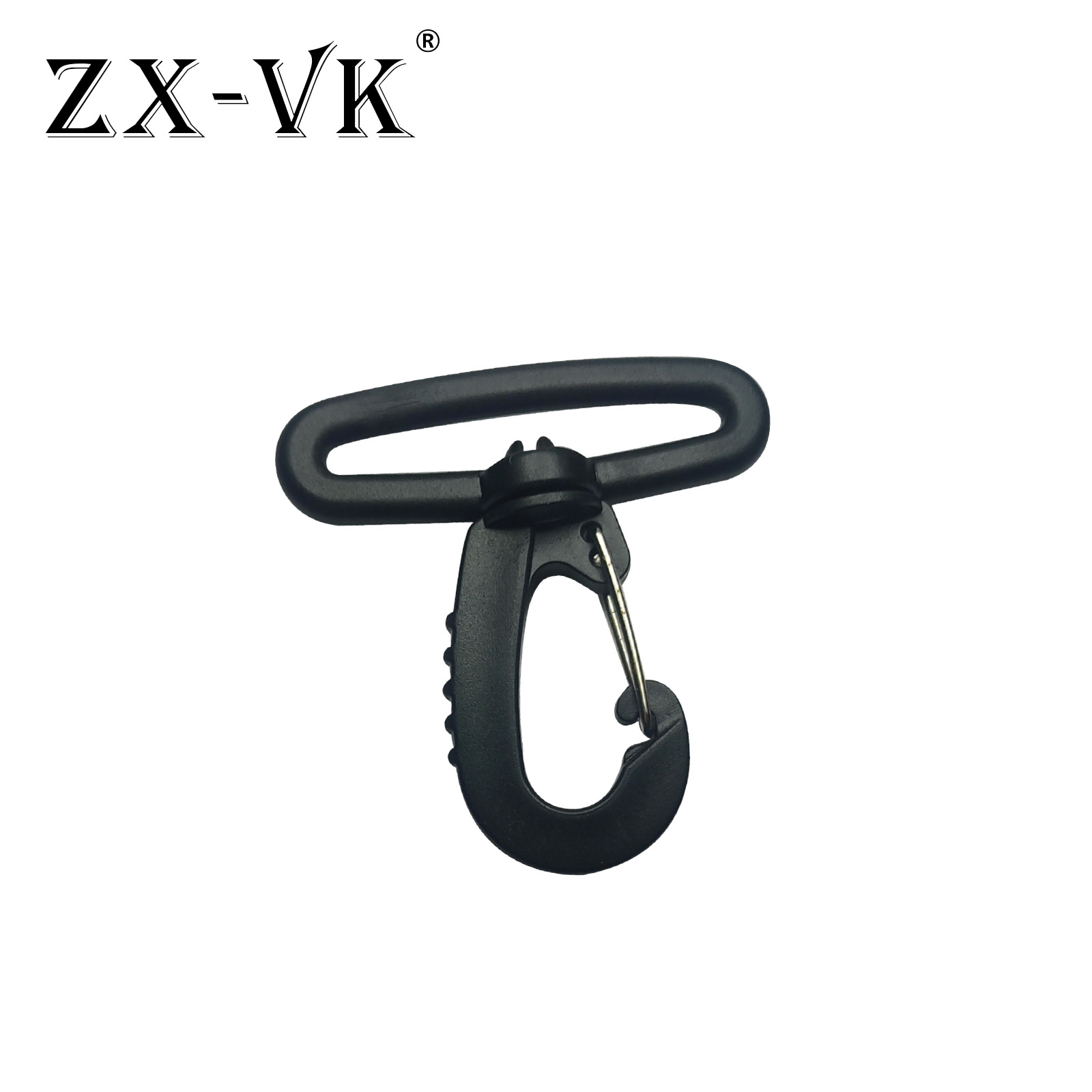 Suministro de accesorios para equipaje en stock del fabricante: etiquetas de plástico para perros, ganchos giratorios, ganchos para correas de hombro, mosquetones de plástico para mochilas.