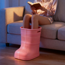 eva泡脚桶过小腿家用过膝脚盆恒温省水足浴盆轻奢暖脚折叠洗脚桶