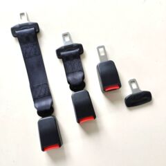 現物自動車シートベルト延長ベルト付き延長器太った妊婦の子供は、延長ボタンを調節できる
