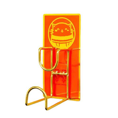 Household wall-mounted light luxury washbasin rack toilet hanging basin bathroom punch-free washbasin storage rack hook seamless sticky hook