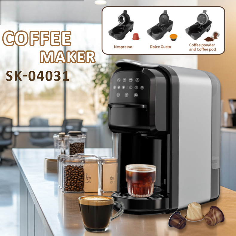 Dropshipping Cross-Border Coffee Machine 3in1 Coffee Machine Espresso Capsule Coffee Machine Coffee Maker Dropshipping Cross-Border Coffee Machine 3in1 Coffee Machine Espresso Capsule Coffee Machine Coffee Maker