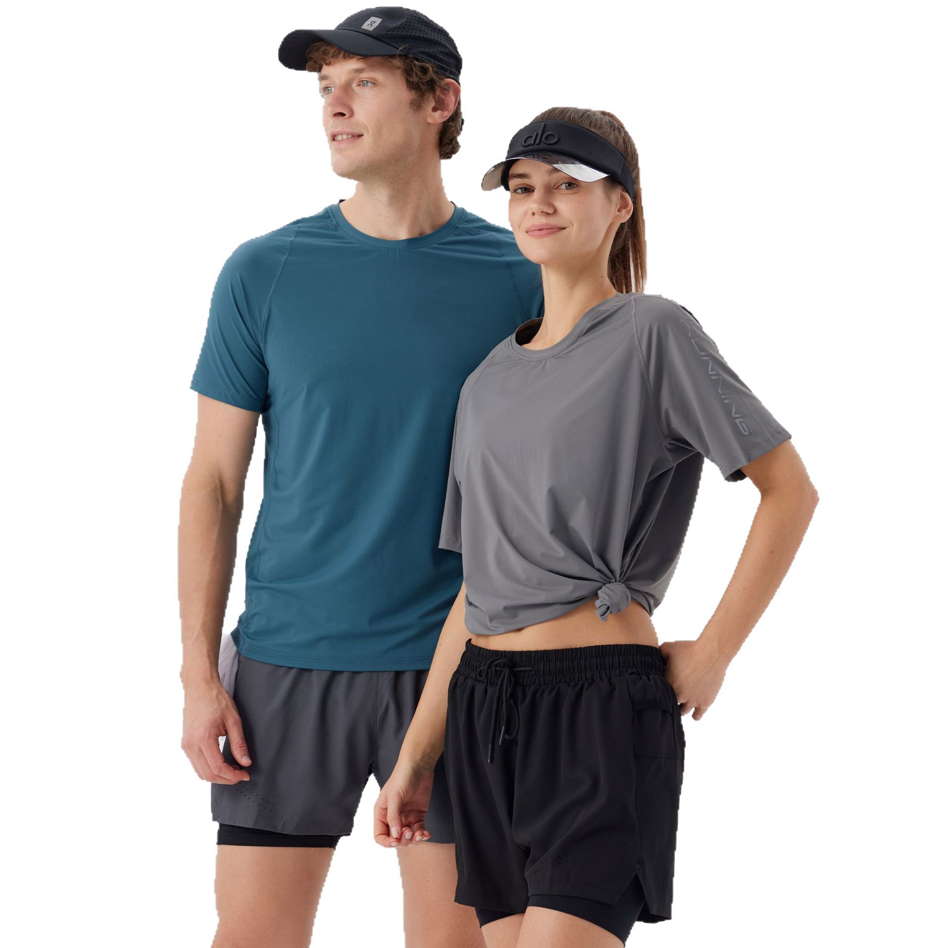 Verano nueva camiseta deportiva de velocidad de hombre ropa seca impresión reflectante deportiva al aire libre correr baloncesto ropa de gimnasio de mangas cortas para hombres