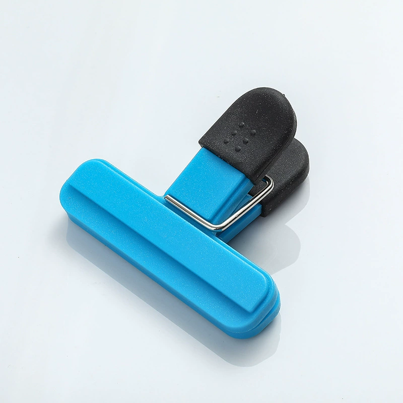 Копия silicone fresh -keeping clip многоцелевой пищевой - grade герметичная застежка для закусок, влагостойкая, простой пластиковый пакет - закрутка