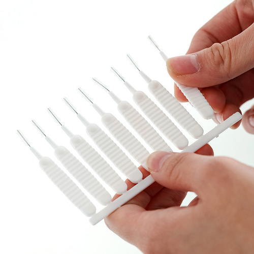 Factory direct sales pore brush multifunctional shower nozzle cleaning brush anti-slip hole anti-clogging small brush 10 pack