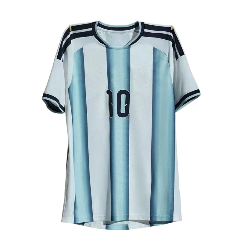 26 España Francia Inglaterra Alemania Argentina versión de jugadores de fútbol nueva camiseta del equipo nacional personalizada