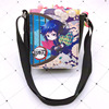 Cartoon trend one-shoulder bag, polyurethane handheld organizer bag, shoulder bag