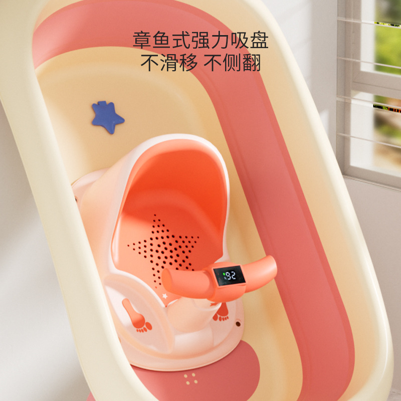 Asiento de baño para bebé, lavabo, tumbador, taburete para bebé, taburete para niños con ruedas, silla de respaldo para niños