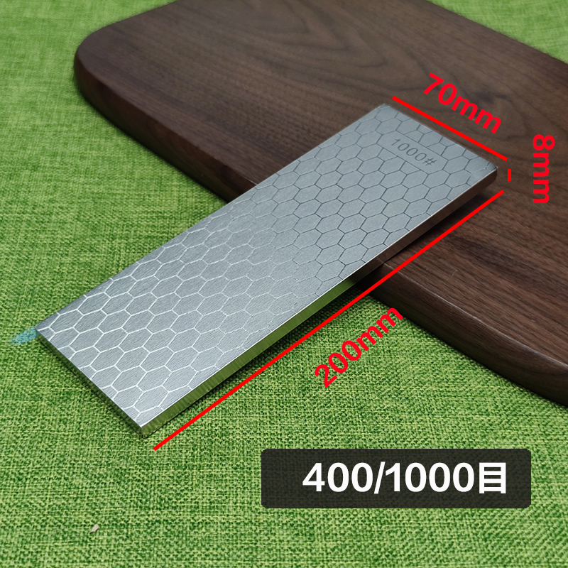 alta dureza al aire libre carpintería diamante arena afilador afilador herramienta mágica de doble cara afilador de diamante afilador de piedra afilador