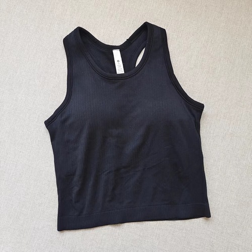 EBB TO STREET yoga vest summer sports fitness with chest pad gathered I-shaped beautiful back women's tight top