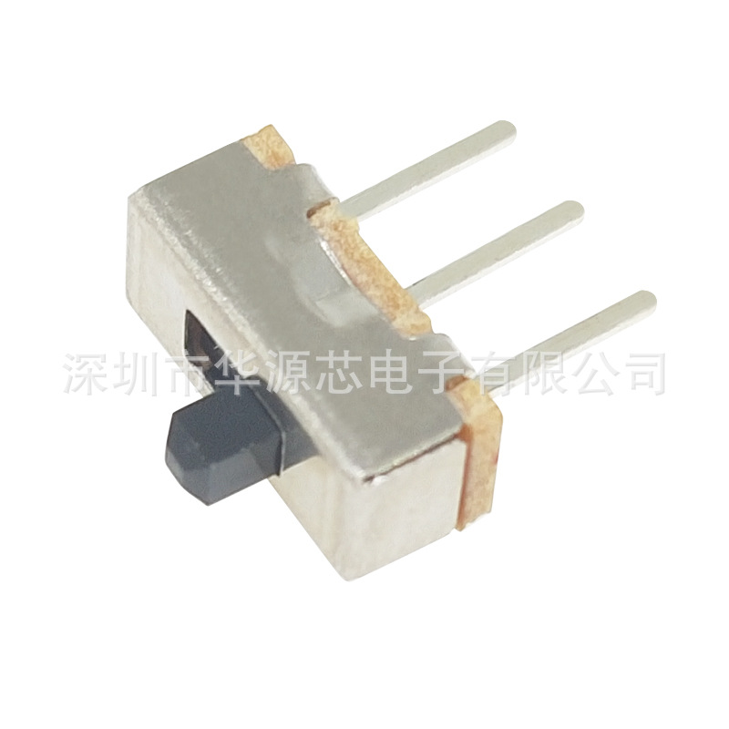 SS12D00G2/G3/G4/G5 small toggle switch 3-pin 2-gear horizontal handle type 1P2T handle height 3/4/5mm