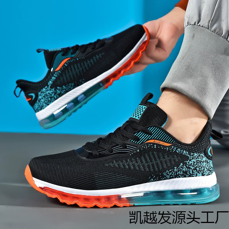 2025 Летняя спортивная повседневная обувь мужская обувь полная надувная обувь для беговой дорожки летающая сверхлегкая амортизация