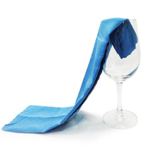 超細纖維亂紋速干巾吸水酒杯清潔布餐廳酒店無痕不掉毛擦杯布
