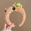 7157 Capybara Plush Headband-Turtle