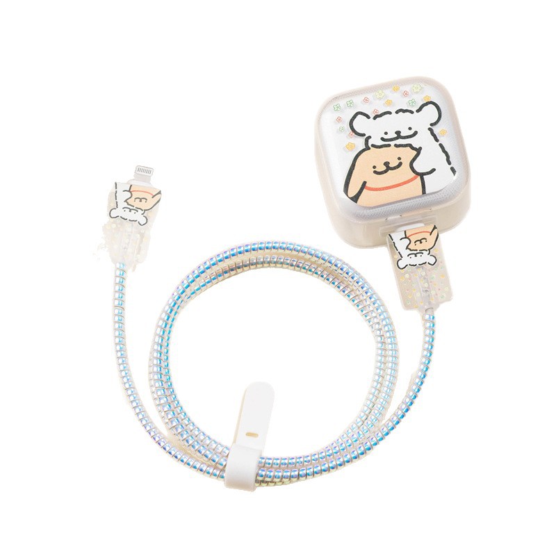 Aplicable a Apple 40W Cargador Cable Cover iPhone17Pro 16promax / 15 Data Cable Cover