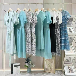 [Youfuni Combination] 25 Summer High-Quality Fashion Dress Brand Withdrawal Women's Clothing Discount Wholesale Thirteen Lines