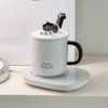 Black | Cup+Cover+Spoon+Height Temperature Pad