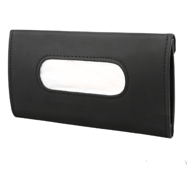 Car tissue box hanging tissue box creative car tissue bag sun visor paper box interior decoration supplies