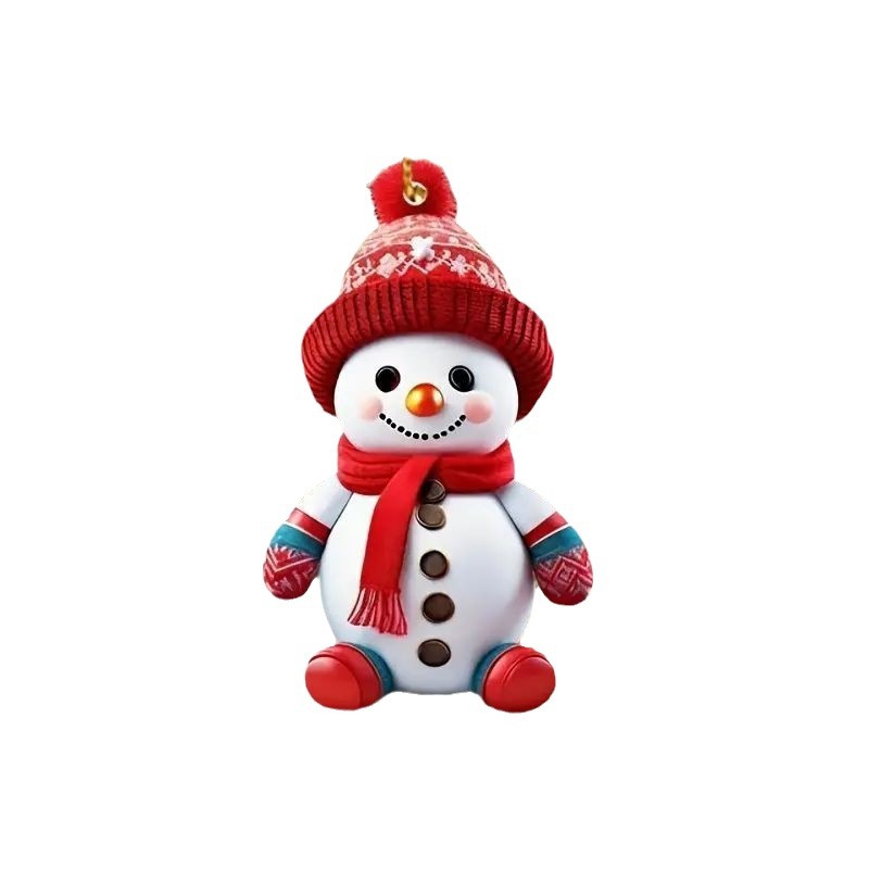 Transfronterizos Amazon nuevos productos de Navidad creativos colgantes planos para el hogar mochila decoraciones de fiesta