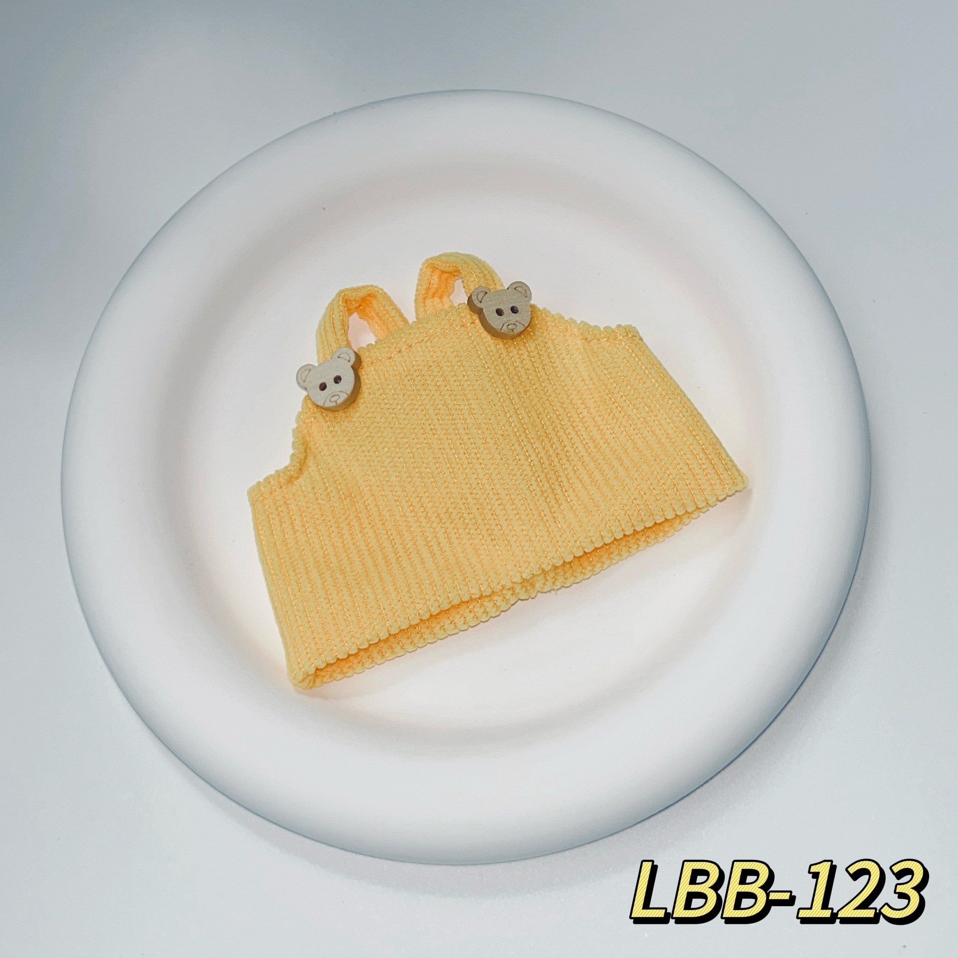 Solo ropa] Llavero de primera, segunda y tercera generación Labubu colgante de ropa Rabubu ropa de bebé Happy baby baby