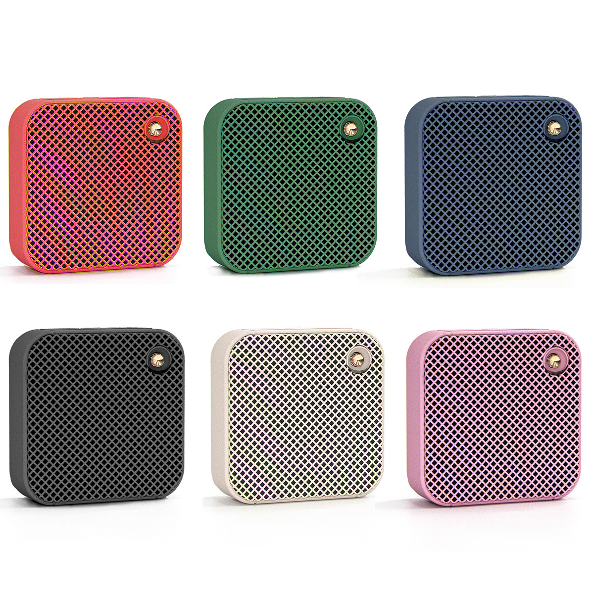 Explosiva transfronteriza WILLEN Altavoz Bluetooth inalámbrico portátil Hogar al aire libre Mini subwoofer pesado Pequeño audio cuadrado