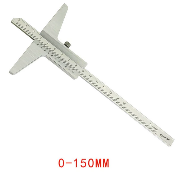 0-150mm depth vernier caliper (packed in plastic box) KC127-BX