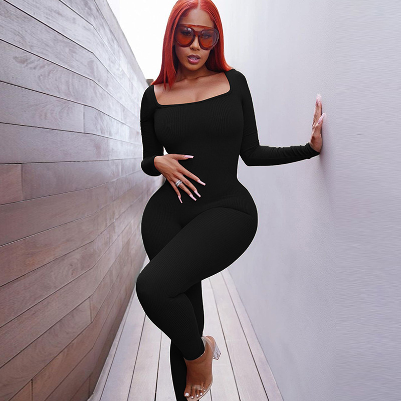 Unterlage für Damen, sexy, rückenfrei, trägerlos, schmal, langärmelig, eng anliegend, Taille und Gesäß umwickelt_voghion.com