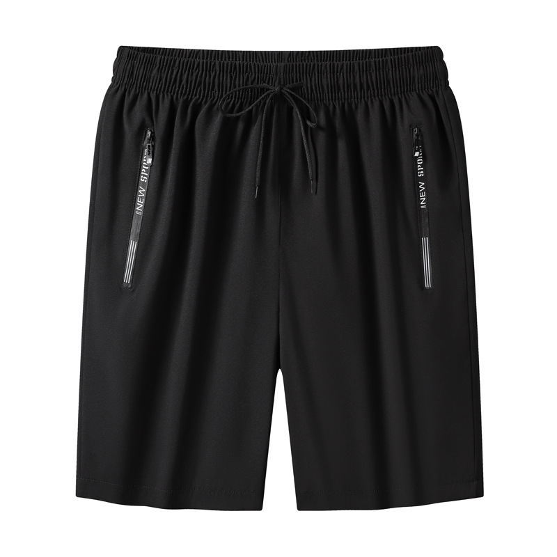 Men's Shorts Summer Cool Cool Four-sided Shotgun Outer Wear Pants Sports Casual Large Pants Quick-drying Beach Pants