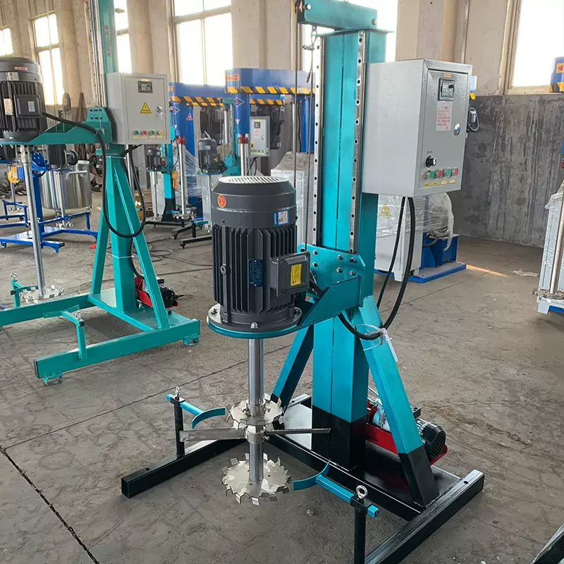 厂家加工实验室用分散搅拌机 变频变速涂料油漆搅拌机小型分散机