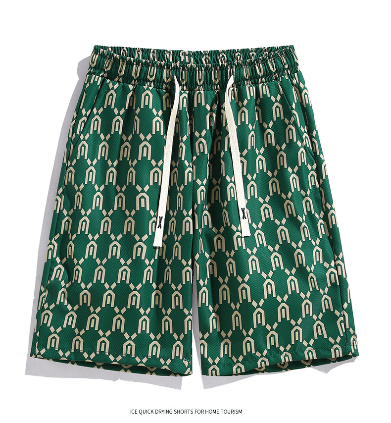 Men's Shorts Ice Silk Quick-drying Beach Summer Pants For Men_voghion.com