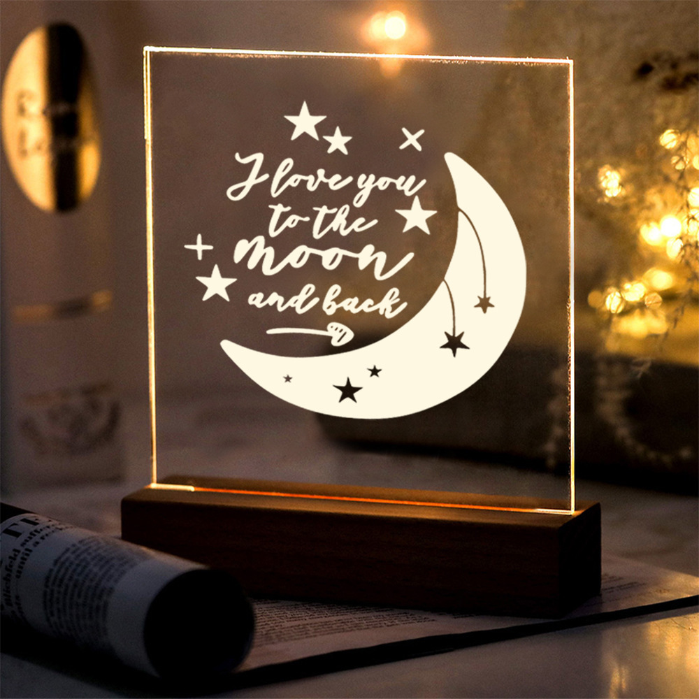 3D Cartoon Night Light