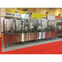 全自动塑料水杯纯净水灌装封口包装机智能封口机非标定制机械分装