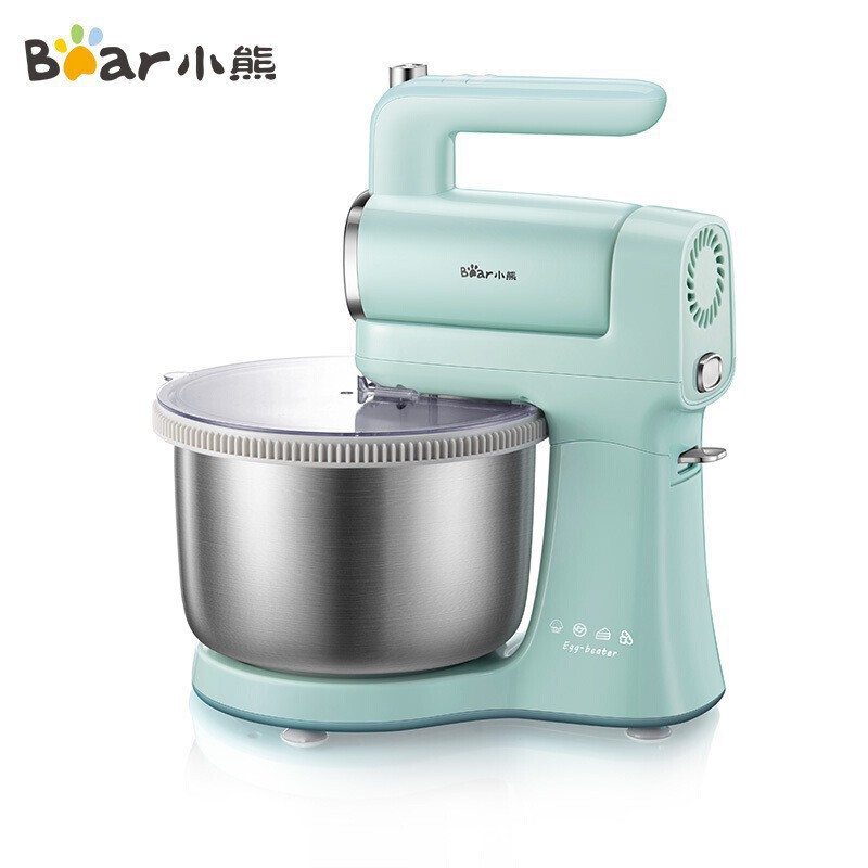 Egg Beater Ddq-B03V1 Baking Tabletop Egg and Dough Mixer 4-Liter Stainless Steel Cream Beater with Bowl