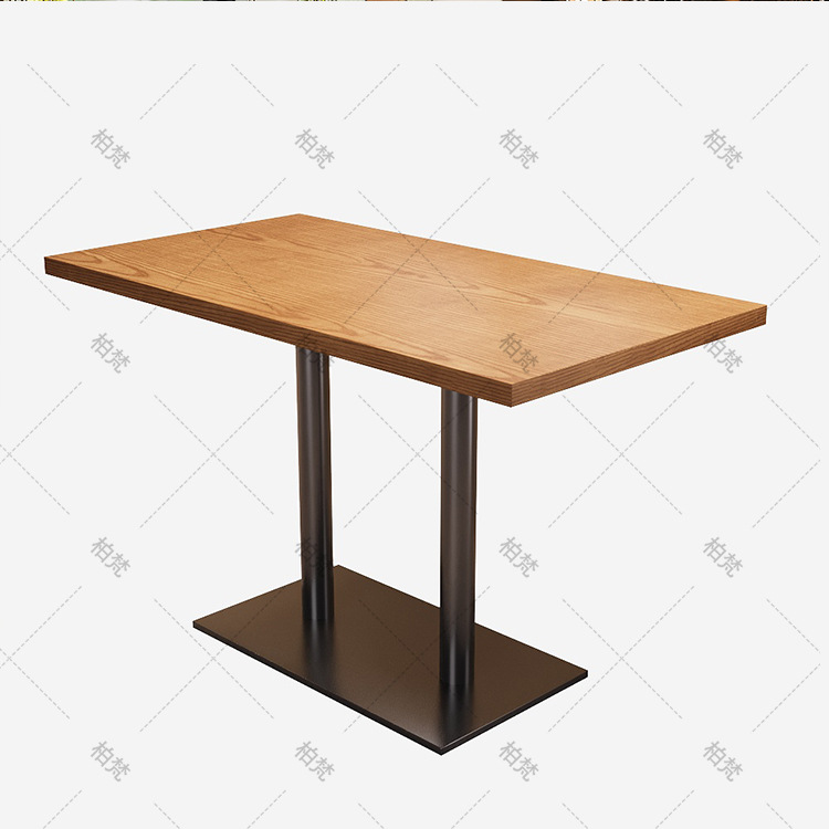 Sofá de restaurante temático Hotpot de madera sólida de caña mesa y silla de caña combinación de restaurantes muebles comerciales