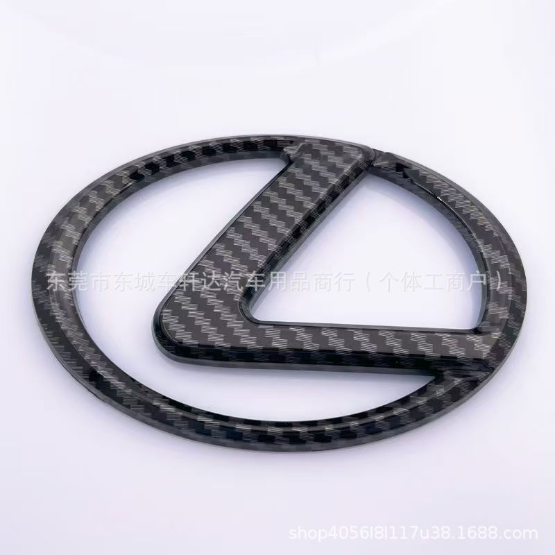 Suitable for Lexus Car Logo Modification, Black Base Front and Re