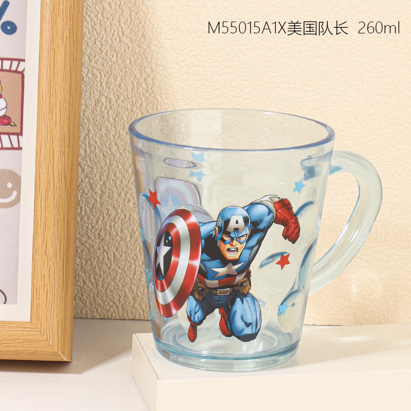 Fresilla oso Spider-Man niños tazas de cepillo de dientes princesa Sofia bebés tazas de enjuague bucal marvel jar