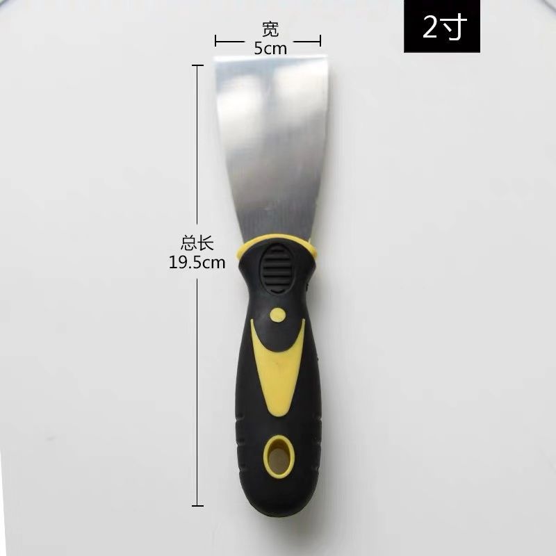 Acero inoxidable espeso cuchillo de pasta cuchillo de decoración cuchillo de limpieza cuchillo de masilla cuchillo raspador herramienta cuchillo de gato