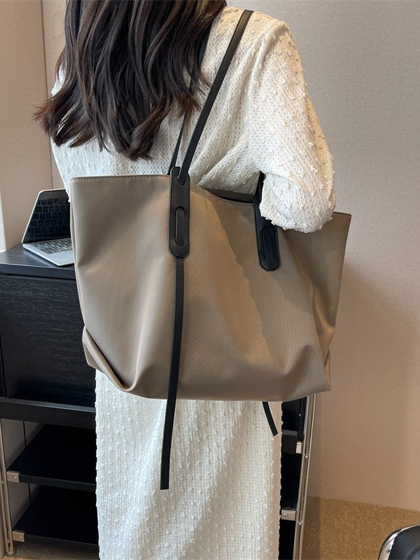 Oxford bolso de tela para mujeres nuevo estilo perezoso viento versátil bolso de hombro textura alta gran capacidad simple bolso de viaje