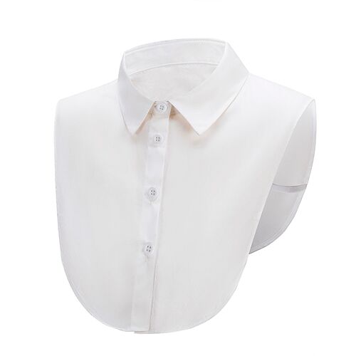 Extra long shirt fake collar professional OL ladies fake collar matching suit collar saving