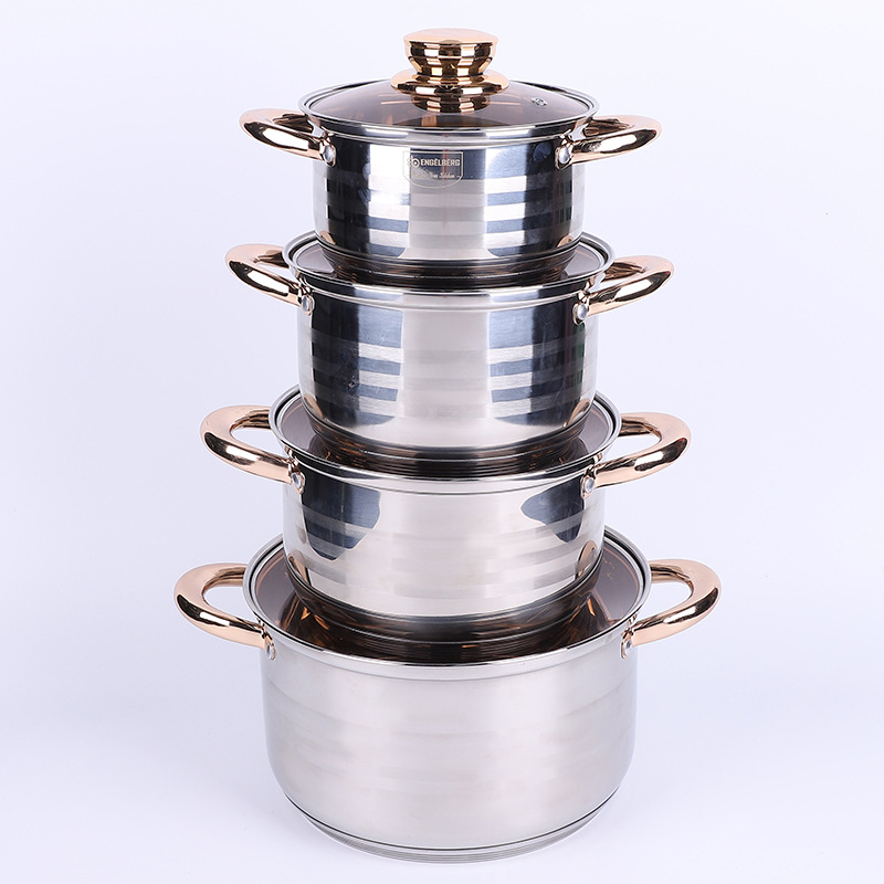 Nuevo conjunto transfronterizo de seis piezas de paneles de cocina casera paneles antiadherentes regalo de reunión anual al por mayor caja de regalo de cocina de cocina