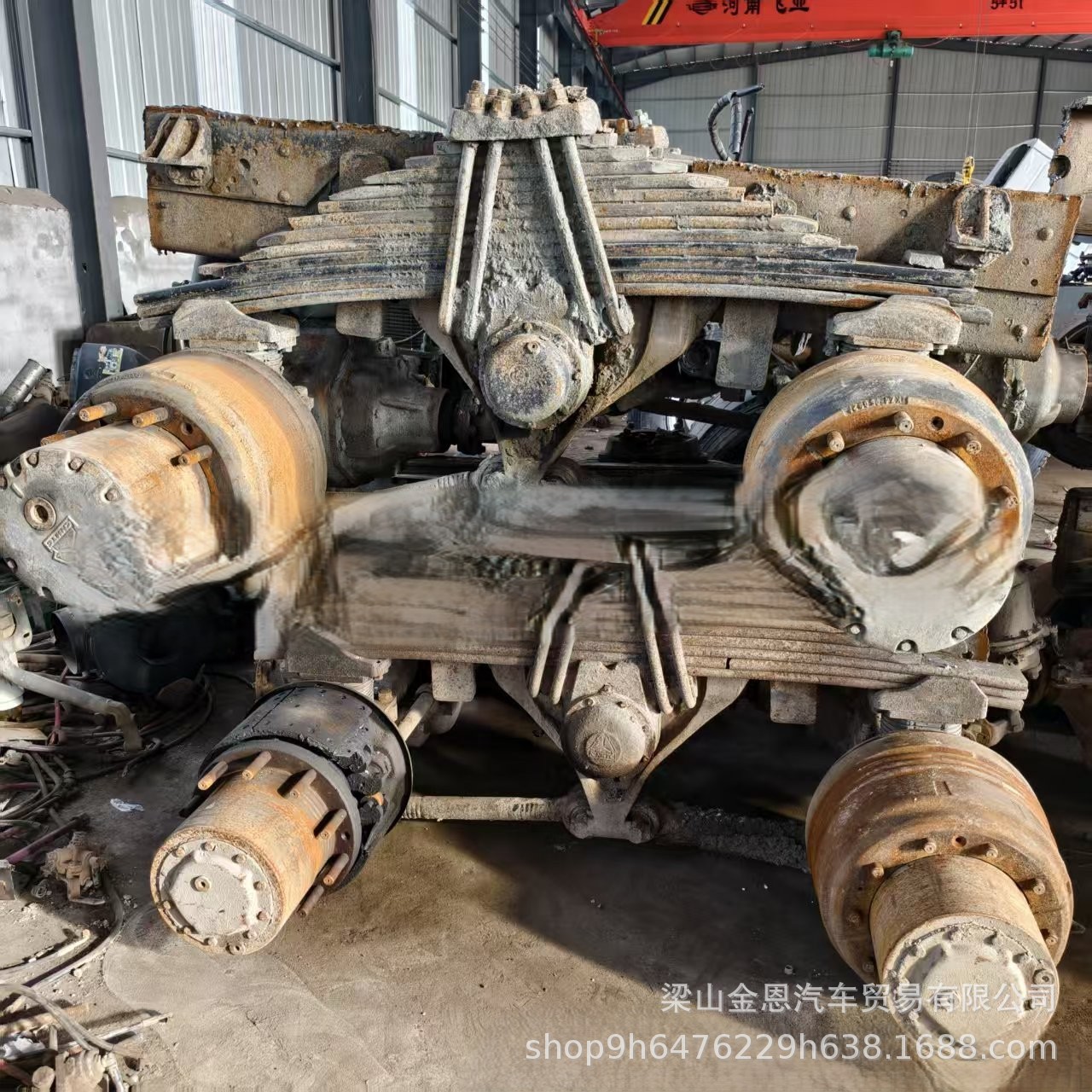 Exporting Sinotruk Ac16 Weichai Steyr Hande Front and Rear Axles Hw10.Hw12 Transmission Wd615 Engine